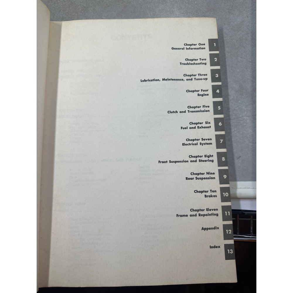Clymer Honda Twinstar 1978-1980 Service Repair Manual CM185T CM200T 0892873256 - Picture 3 of 10